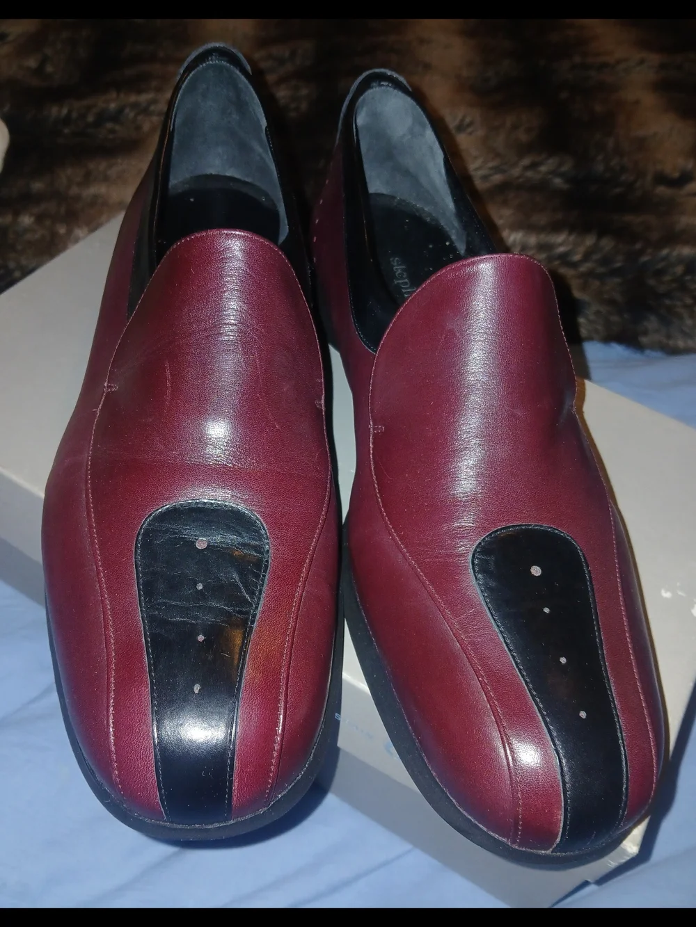 Vintage 90's Womens Stephane Kellien Slip-On Leather Loafers